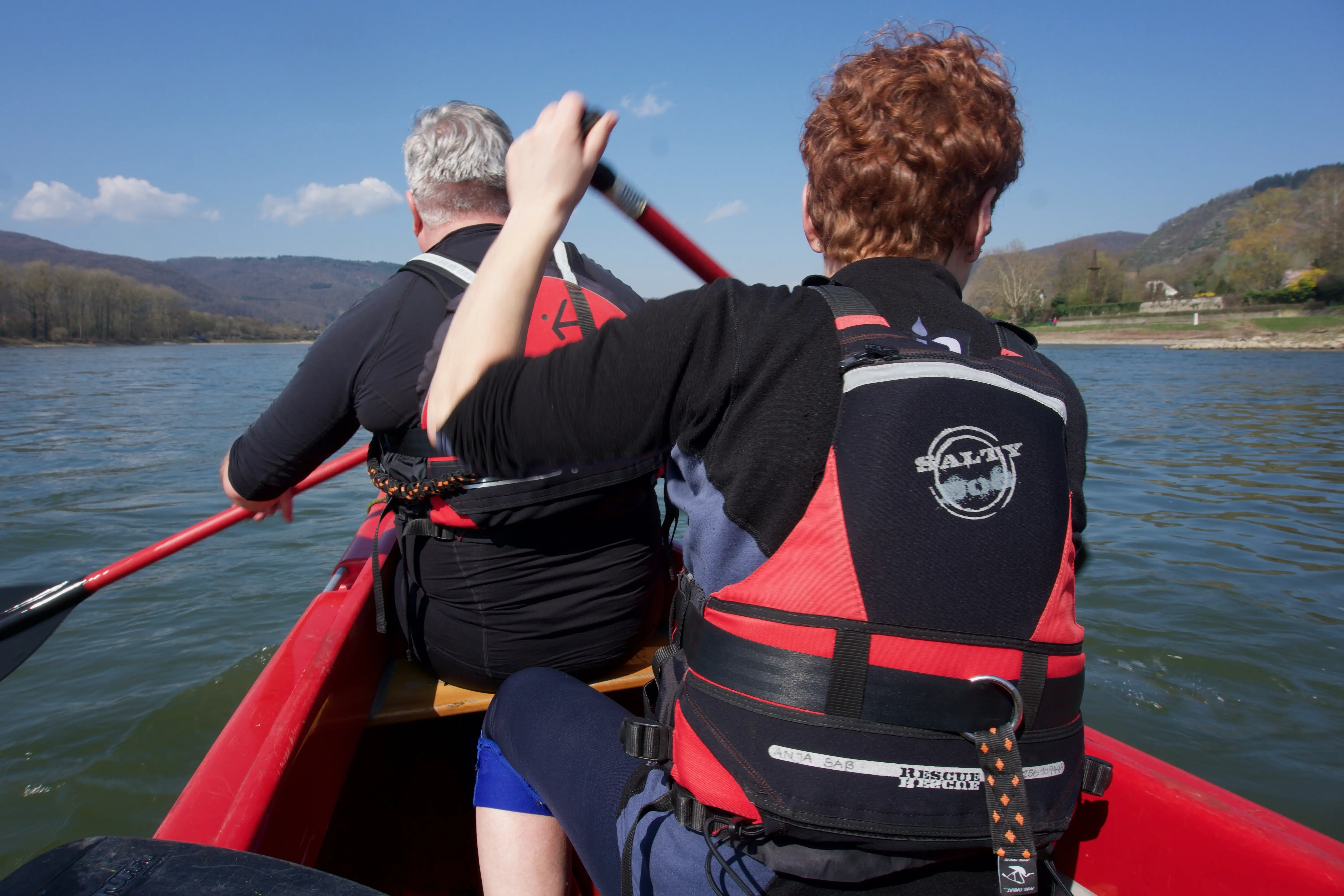 Anpaddeln auf dem Rhein 2019