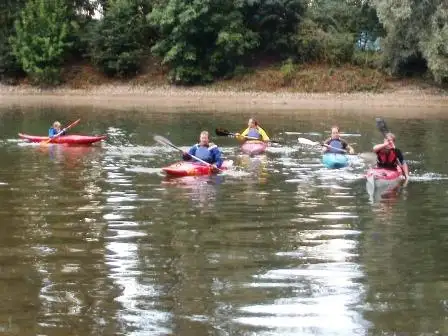 Training auf dem Rhein
